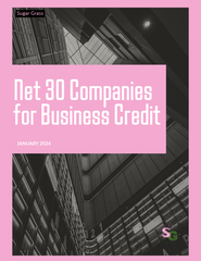 SG Net 30 Companies for Business Credit